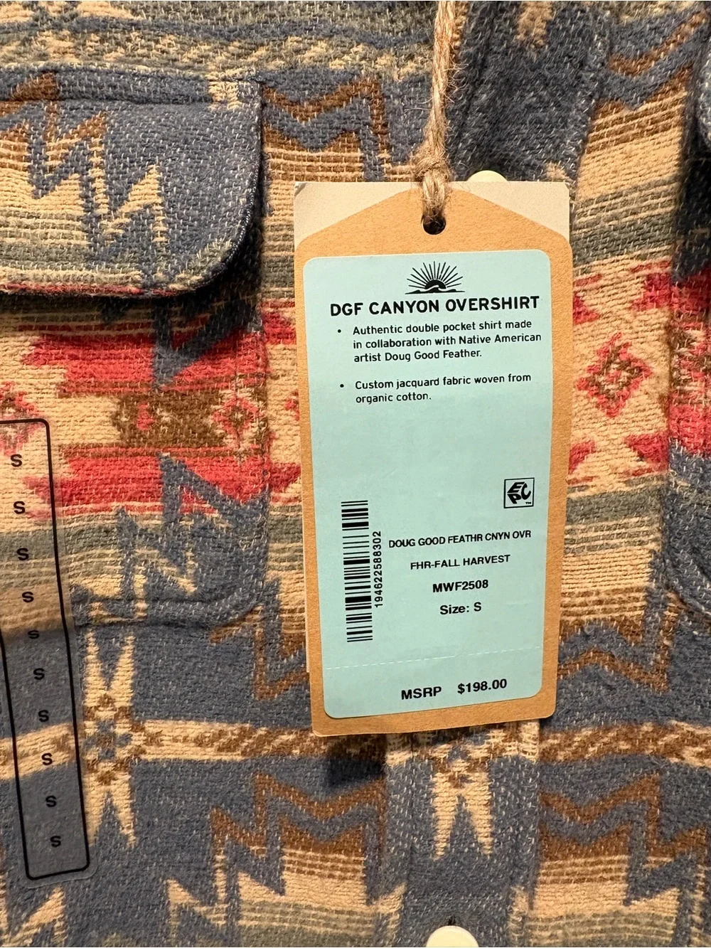 Faherty DGF Canyon Overshirt - NWT - Picture 2 of 3